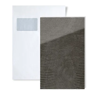 Immagine prodotto di 1 WallFace S-18095 LEGUAN NERO AR+ S-Glass Collection campione di pannello a parete | Formato circa A4