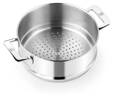 Produktbild von BRA Signature | Sieb 20 cm, Edelstahl 18/10, ohne antihaftbeschichtete, verschleißfeste Edelstahlgriffe