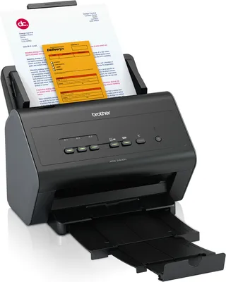 Produktbild von Brother ADS-2400N, 215,9 x 355 mm, 600 x 600 DPI, 1200 x 1200 DPI, 30 Bit, 24 Bit, 30 Seiten pro Minute