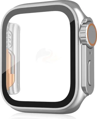 Produktbild von Schutzhülle für Apple Watch 41mm Silber Verleiht den Look der Apple Watch Ultra