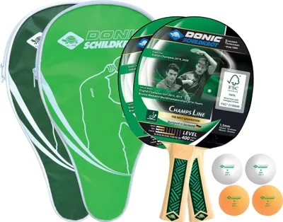 Produktbild von Donic-Schildkröt - TT-Set  CHAMPS Line 400 COVER Set, im Blister