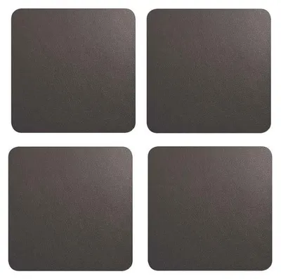 Produktbild von Asa Untersetzer-Set Lederoptik Basalt (4-teilig)