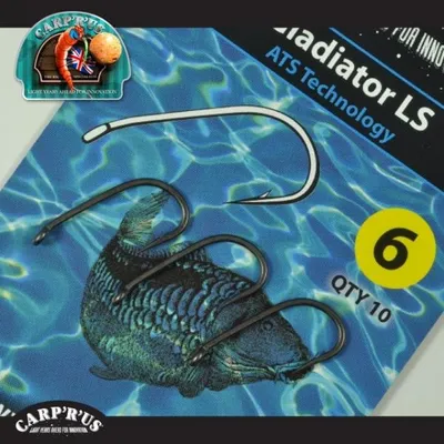 Zdjęcie produktu dla Hak karpiowy Gladiator L.S. ATS 10szt CRU101102
