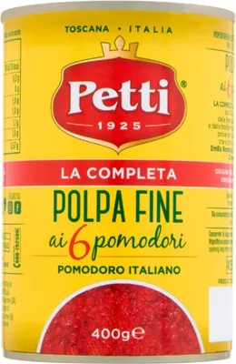 Zdjęcie produktu dla Pulpa pomidorowa La completa polpa fine 400g - Petti