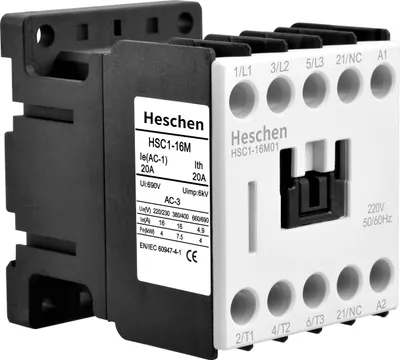 Motorschutzschalter 16A, 3P, 220V AC, 3NO+1NC, DIN-Schiene