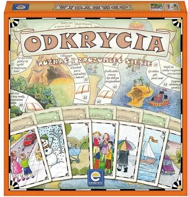 Zdjęcie produktu dla EPIDEIXIS Odkrycia: Gra planszowa dla dzieci