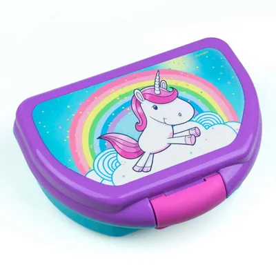 Produktbild von Einhorn Brotdose Kinder Lunchbox Sandwichbox