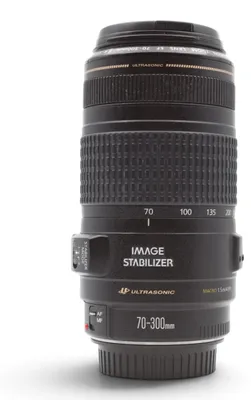 Produktbild von Canon EF 70-300mm f/4-5.6 IS USM, Teleobjektiv, 15/10, 70 - 300 mm, Bildstabilisator, Canon EF, Autofokus