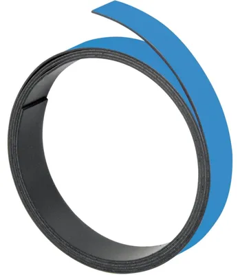 Image de FRANKEN Magnetband, (L)1.000 x (T)10 x (H)1 mm, hellblau