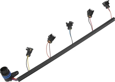 Image de Faisceau de câbles pour injecteurs AMR6103, adapté au Defender/Discovery 2 Td5 Diesel