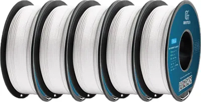 Obrázok produktu pre PLA vlákno pre 3D tlačiarne – priemer 1,75 mm – tolerancia ±0,03 mm – dĺžka 343 m – štandardné PLA – perleťovo biele