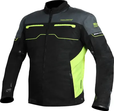 Zdjęcie produktu dla Tekstylna kurtka motocyklowa Trilobite All Ride, czarny/zielony, L