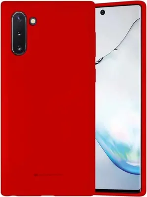 Produktbild von Mercury Ultra dünne Hülle für Samsung Galaxy Note 10 – Rot | Leicht & Elegant KP19861