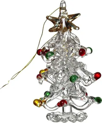 Produktbild von Weihnachtsbaumdekoration mit bunten Weihnachtskugeln - 5 cm