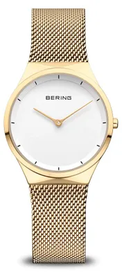 Produktbild von BERING Damen Uhr Quarz Movement - Classic Collection mit Edelstahl und Saphirgla