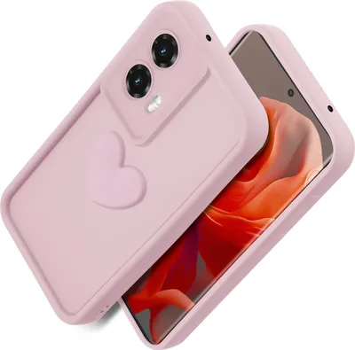 Obrázek produktu pro Etui do Motorola Moto G85 5G silikonowe MATOWE serce
