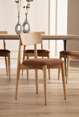 Obrázek produktu pro Esszimmer Stuhl Luxus Klassischer Holzstuhl Stühle Italienische Stil