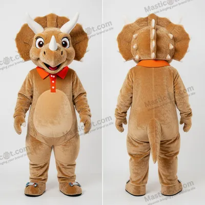 Imagen del producto de Mascota MASTICOT de Triceratops Cartoon Color Tan