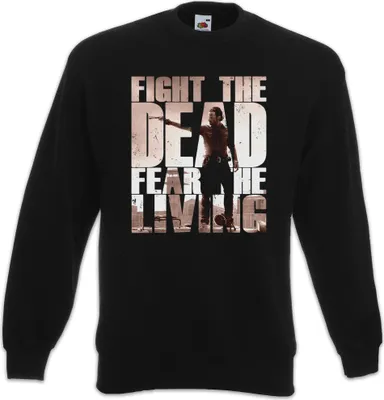 Produktbild von Urban Backwoods Fight The Dead Fear The Living II, Sweatshirt, Farbe: Schwarz, Größe: S