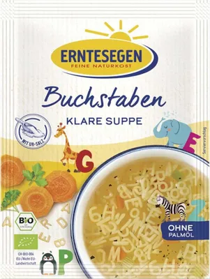 Produktbild von Erntesegen Buchstaben Klare Suppe-- 42g
