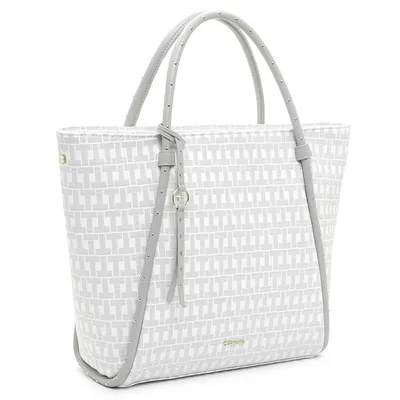 Produktbild von Tamaris Damen Shopper Cityshopper groß Nietenbesatz Linn 32266, Farbe:Weiß