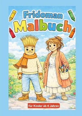 Produktbild von Fridoman - Das Besenbahnhof Malbuch