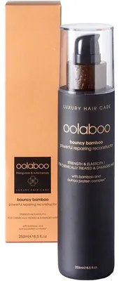 Imagen del producto de Oolaboo, Champú Reestructurante Reparador Intenso para Cabello Dañado, 250 ml