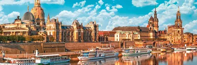 Produktbild von Interdruk - Puzzle Panorama of Dresden, Germany - 1000 dielov