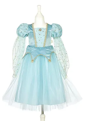 Productafbeelding van Souza Prinses Victoria Jurk, blauw, kinderkostuum, maat 98-104