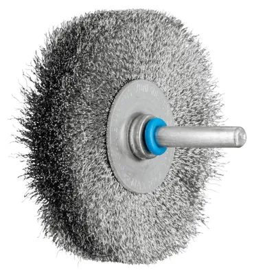 Image de PFERD TOOLS Brosse ronde non torsadée RBU Fil en acier inoxydable avec tige