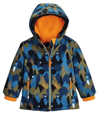 Produktbild von first instinct by killtec Kinder Skijacke/Funktionsjacke mit Kapuze und Schneefa