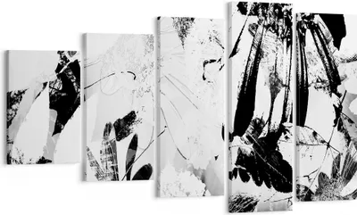 Produktbild von Bild auf Leinwand - Leinwandbild - Abstraktion modern - 100x60cm - Wand Bild - Wanddeko - Leinwanddruck - Bilder - Kunstdruck - Wanddekoration - Leinwand bilder - Wandkunst - EG100x60-3509