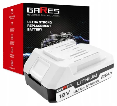 Zdjęcie produktu dla Gares Wkład do Akumulatora Makita BL1811G BL1813G BL1815G 196367-3 | 18 V 2.5 Ah Li-Ion | Pakiet Ogniw do Regeneracji | Wysoka Wydajność Gares®