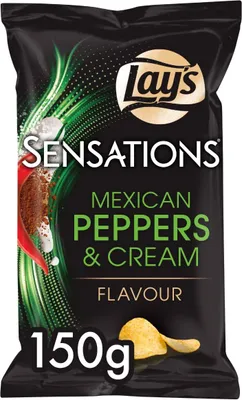 Produktbild von Lay's 8710398160034, Kartoffelchips, 150 g, Spicy, 30 g, 477 kcal, 1997 kJ