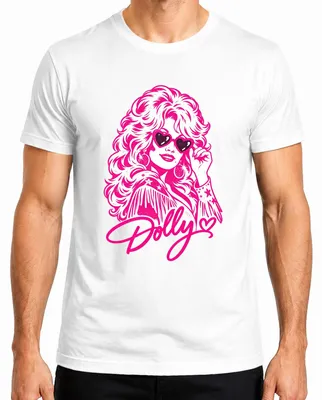 Produktbild von Dolly Parton Country Musik Sängerin Cowgirl Retro Fan Western Herren T-Shirt, Weiß, 3XL