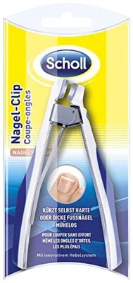 Obrázek produktu pro Scholl Excellence klip na nehty nůžky na nehty péče o nohy pedikúra nerezová ocel 1 kus
