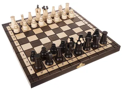 Zdjęcie produktu dla Ruhhy 26038 Královské šachy, dřevěné 31 x 31 cm
