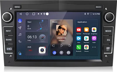 Produktbild von Einbau-Navigationsgeräte WIFI 2+64G Android13 Autoradio GPS NAVI BT Für Opel Astra H Corsa C / Vectra C  DAB Carplay 4Kern