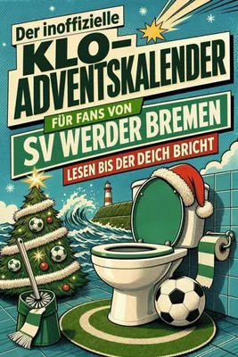 Produktbild von Der inoffizielle Klo-Adventskalender für Fans von SV Werder Bremen