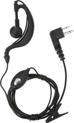 Produktbild von Walkie-Talkie-Dickdraht-Headset mit Mikrofon PTT für Motorola-Funkgerät, 2-poliger M-Stecker, Modellnummer: P992-PM01
