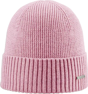 Areco Strickmütze Beanie Merino Pur in rosa