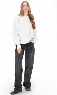Produktbild von SAPORTA damen sweatshirt - offwhite melange, L
