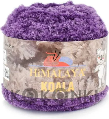 Produktbild von Himalaya Koala Wolle 100m/100g Zykamen Mikropolyester, , Flauschig Bulky