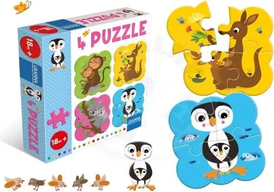 Zdjęcie produktu dla Granna - 4 zagadki - Pingwin