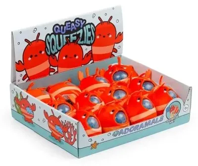 Image de Queasy Squeezy, jouet en polyester - Adoramals, homard
