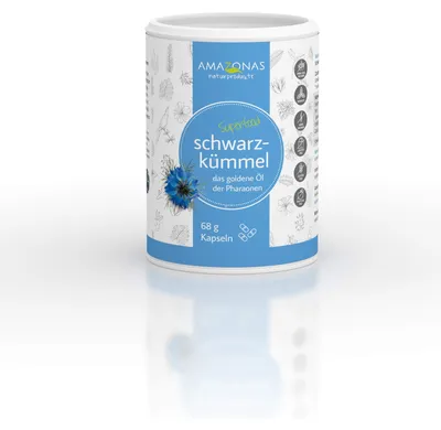 Immagine prodotto di Capsule di olio di cumino nero 100 Capsule