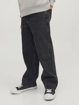 Image de Jack & Jones Alex Mf 823 Jeans Noir 11 ans Garçons Noir 11 ans