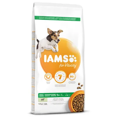 Obrázek produktu pro IAMS Dog Adult Small & Medium Lamb 12 kg