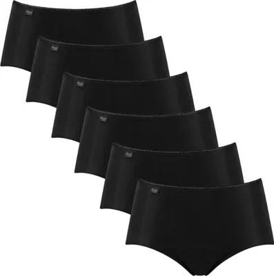 Produktbild von sloggi 6er Pack 24/7 Microfibre Midi Slip Perfekter Sitz, Mit feinen Details, Angenehm auf der Haut