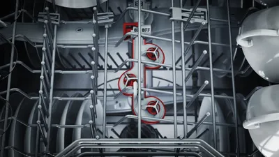 Zdjęcie produktu dla Bosch Serie 8 SMS8TCI01E, Wolnostojący, Pełny rozmiar (60 cm), Stal nierdzewna, Srebrny, Dotyk, TFT